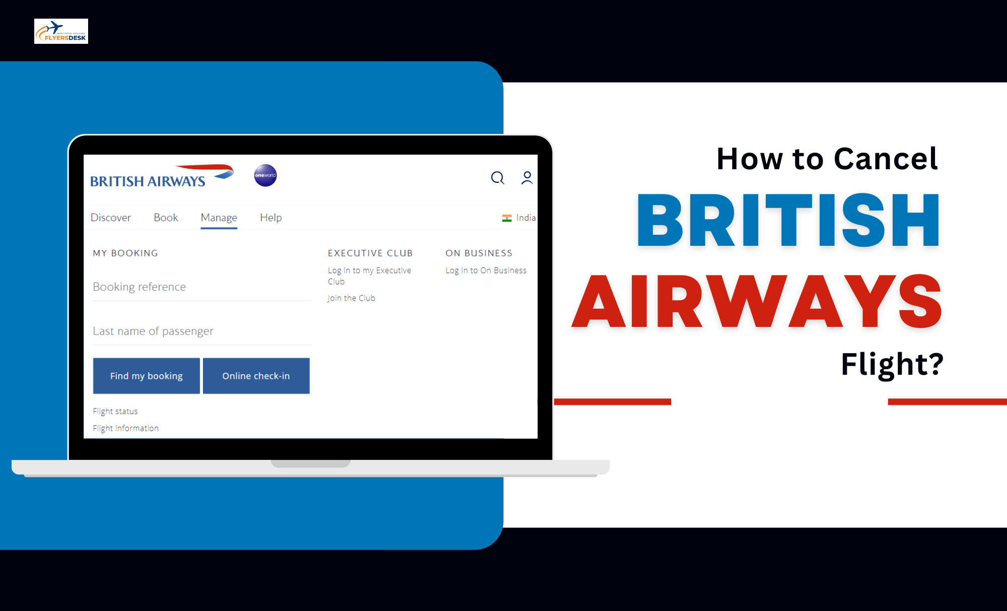 How to Cancel British Airways flight