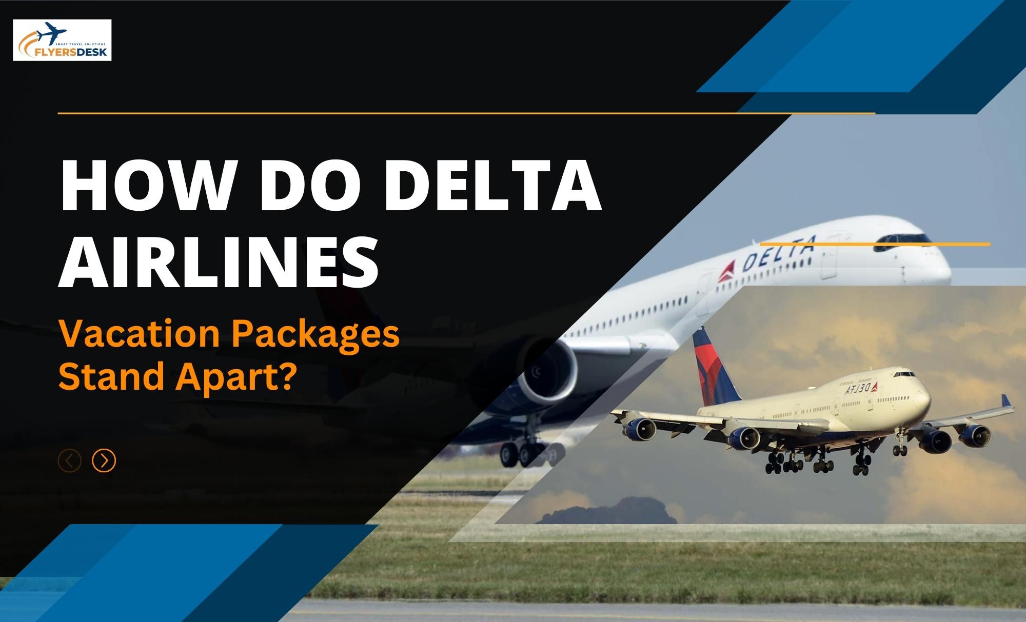 delta airlines vacation packages