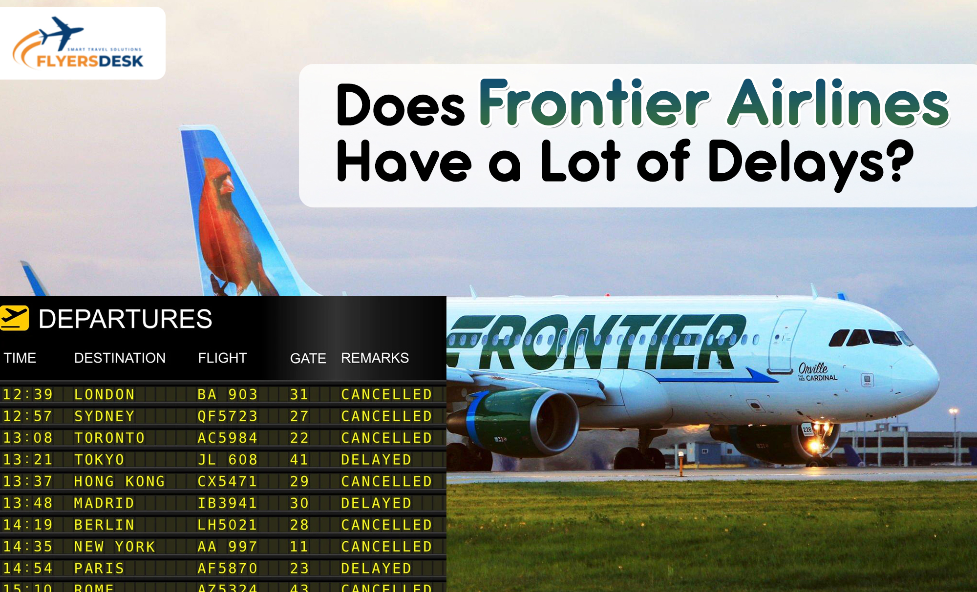 does frontier have a lot of delays