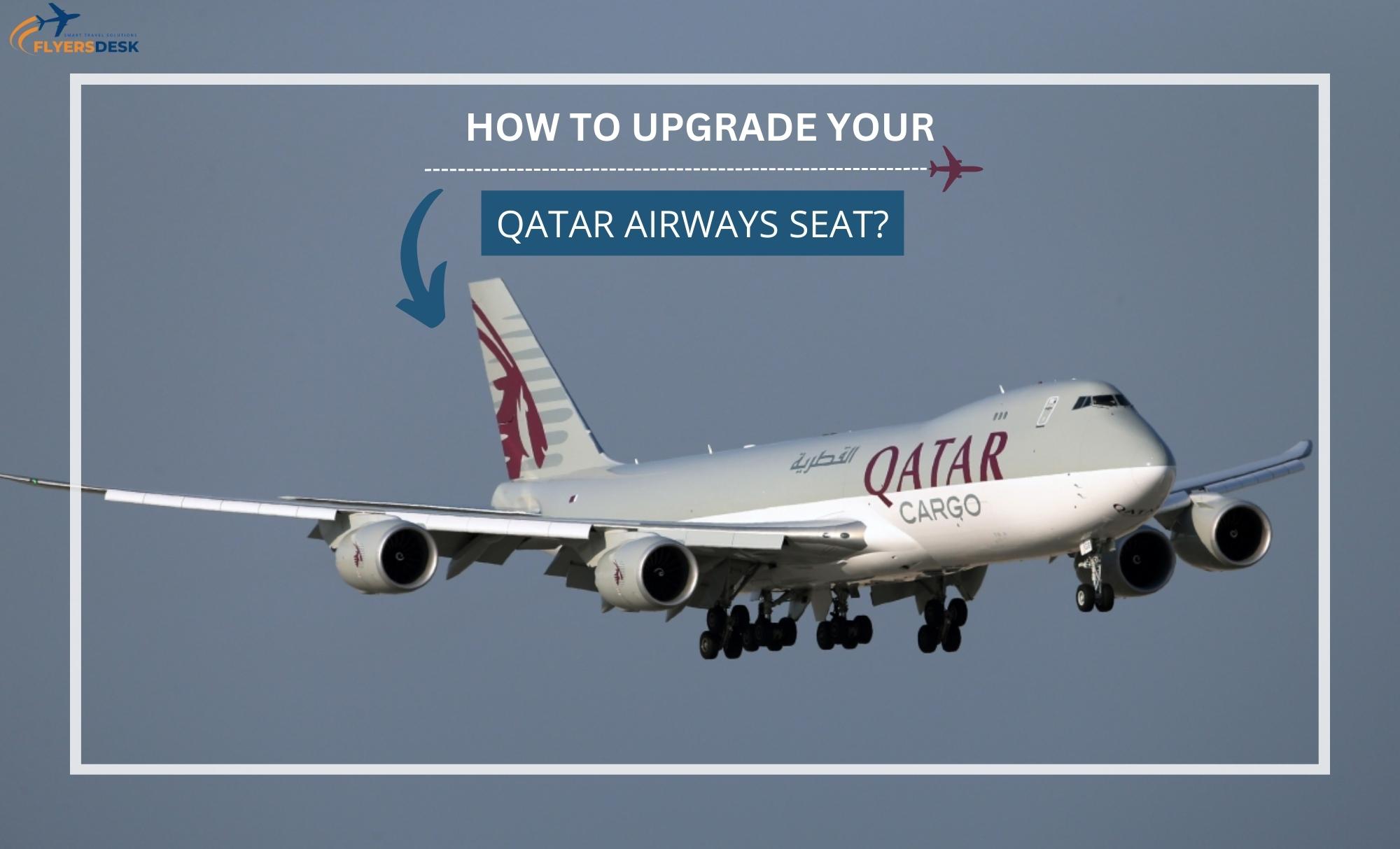 how to upgrade your qatar airways seat