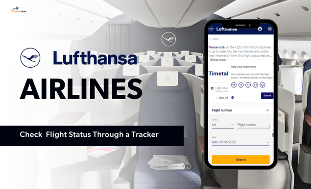Check Lufthansa Flight Status Through a Tracker