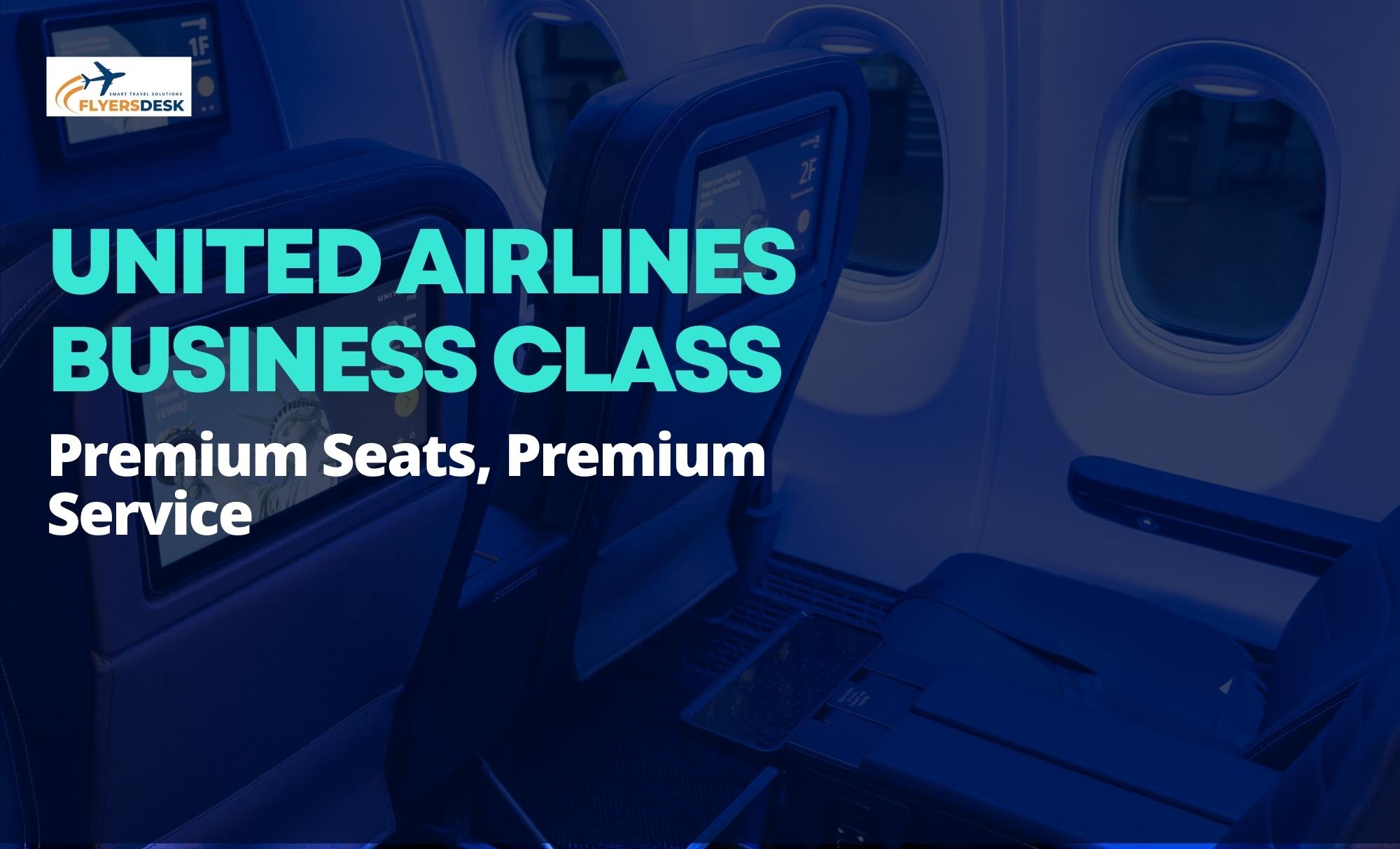 united airlines bussiness class