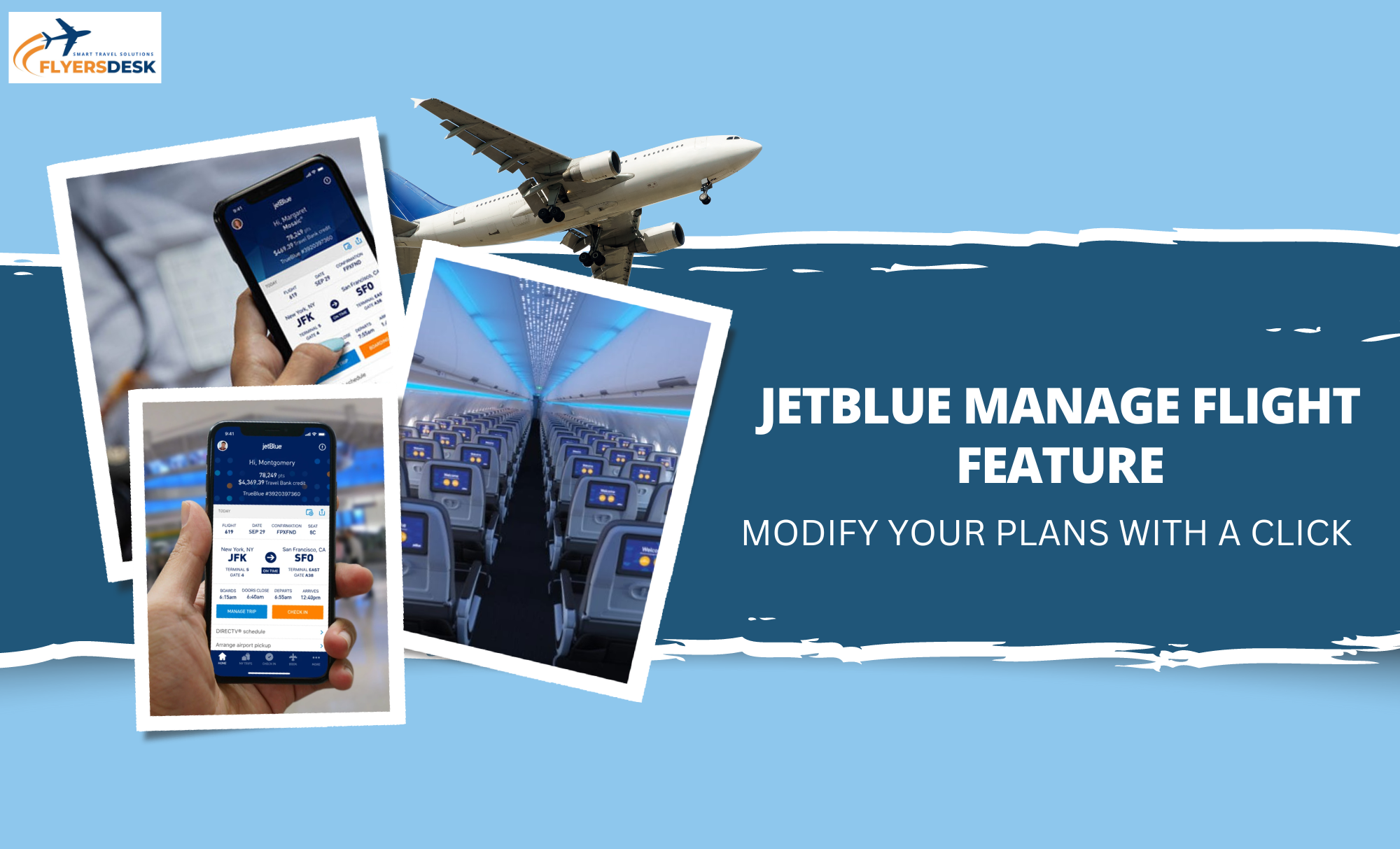 jetblue manage flight